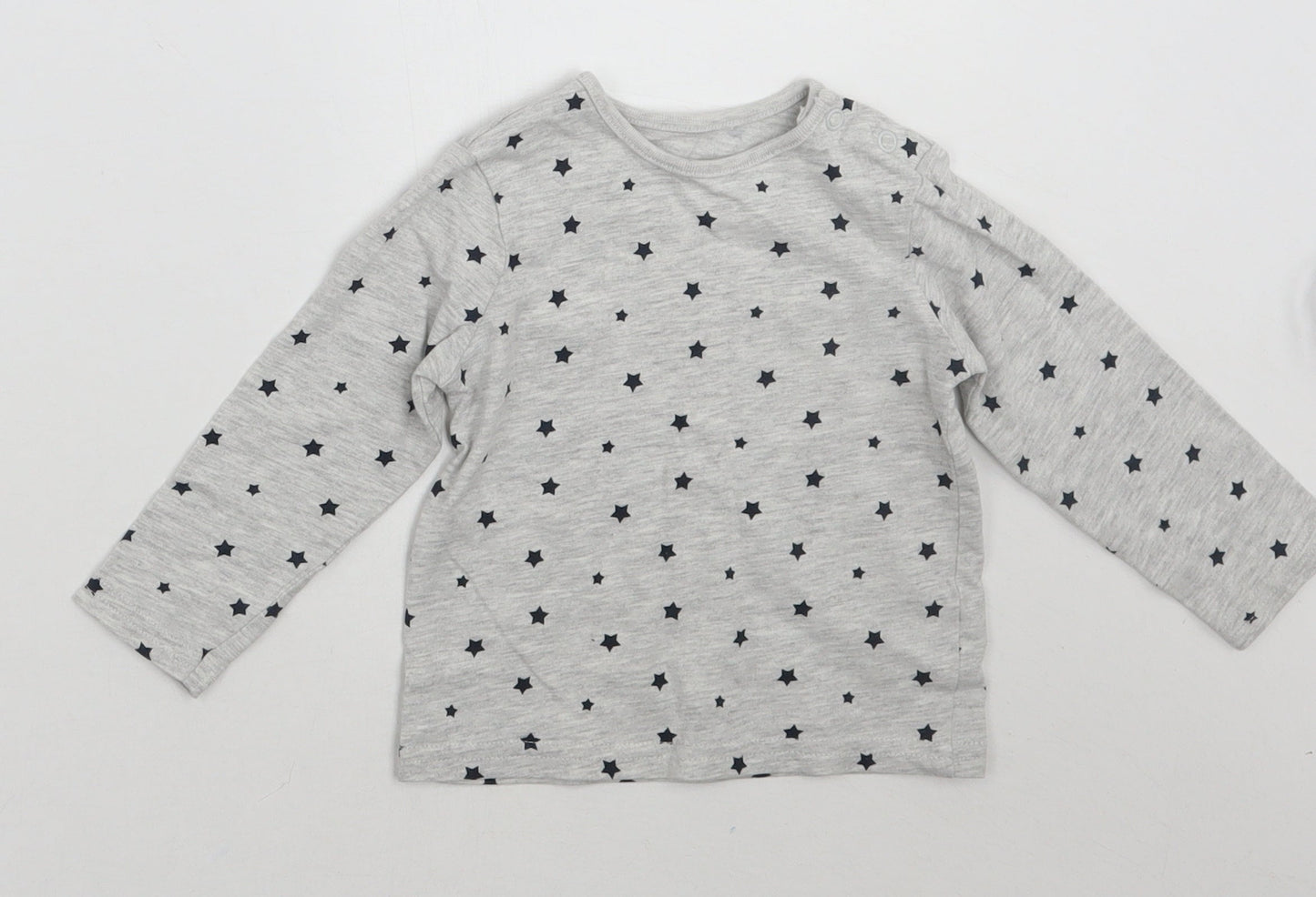 TU Baby Grey Geometric  Basic T-Shirt Size 6-9 Months