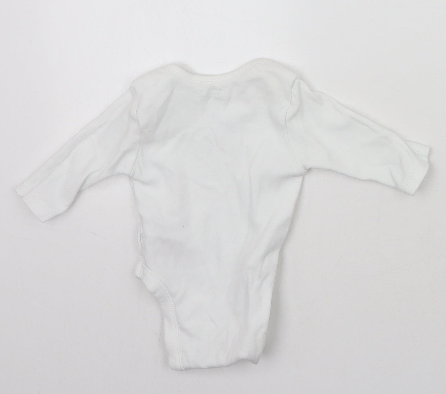 Primark Baby White   Babygrow One-Piece Size 0-3 Months
