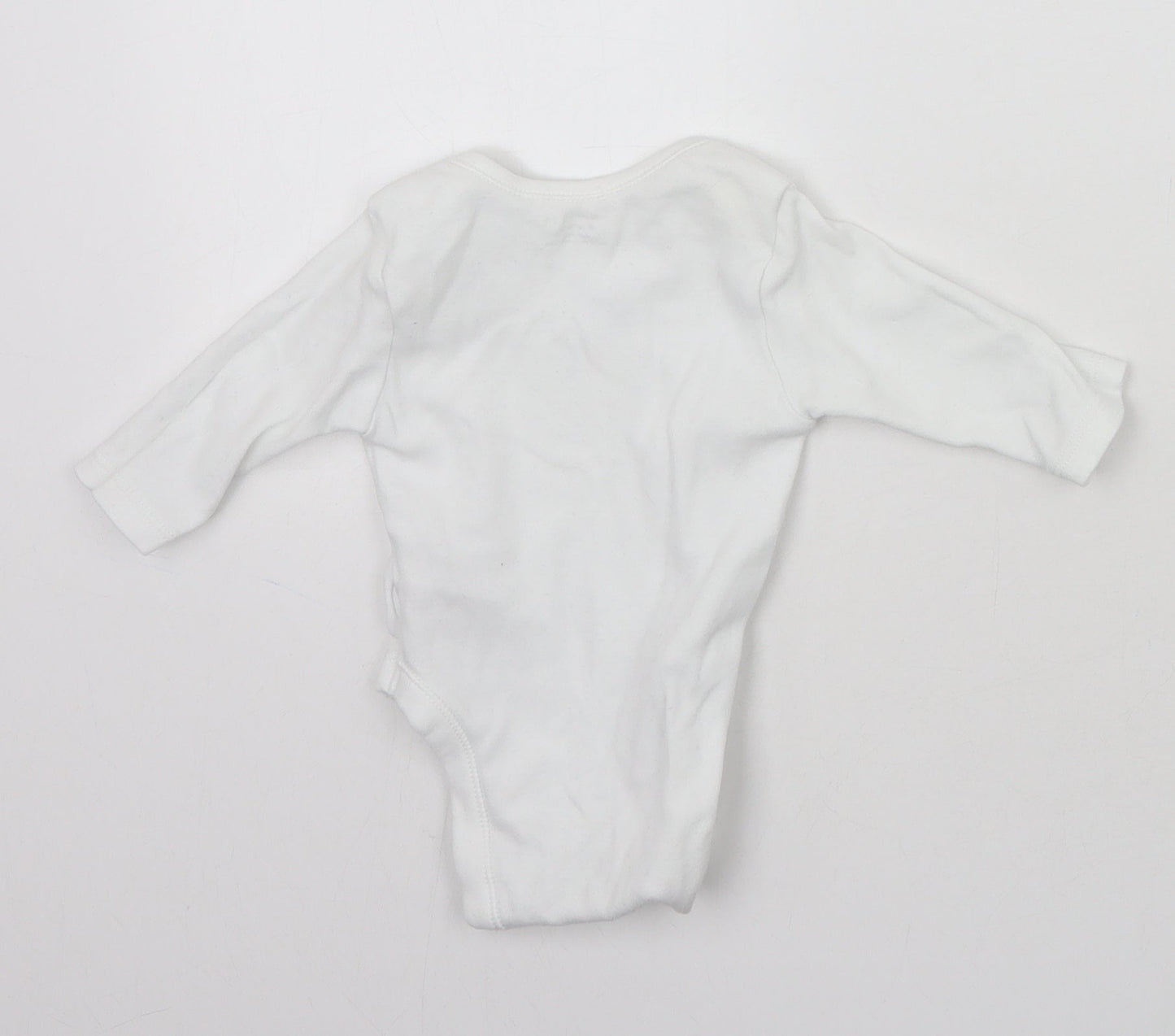 Primark Baby White   Babygrow One-Piece Size 0-3 Months