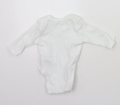 Primark Baby White   Babygrow One-Piece Size 0-3 Months