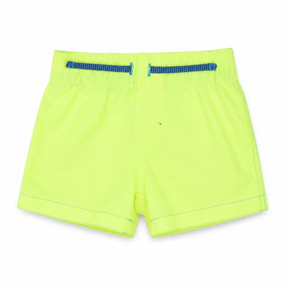 Front view of Primark boys’ green cropped trousers, size 3-6, months