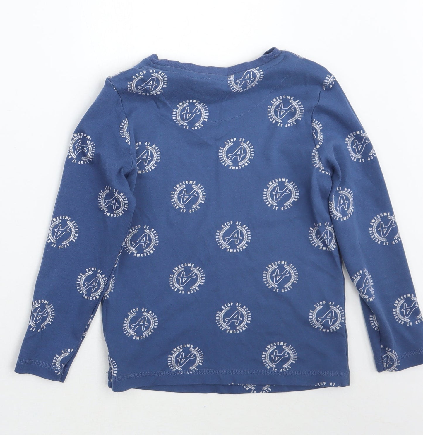George Boys Blue   Pullover Jumper Size 6-7 Years