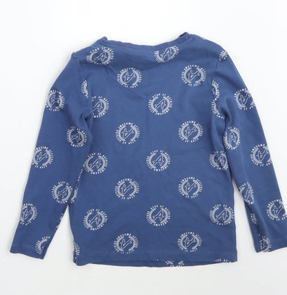 George Boys Blue   Pullover Jumper Size 6-7 Years