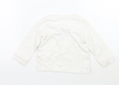 George Baby Ivory   Basic T-Shirt Size 12-18 Months  - Winnie the pooh