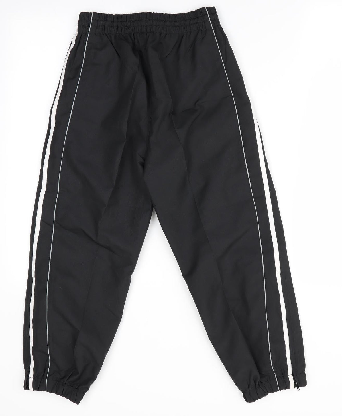 Back view of Carlotti boys’ black jogger trousers