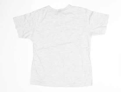 LC Waikiki Boys Grey   Basic T-Shirt Size 8-9 Years  - Back in Time