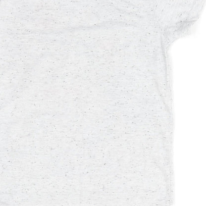 Brand and care label for Primark boys’ grey basic t-shirt, size 7-8, years - brooklyn vibe