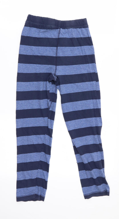 Rebel by Primark Boys Blue Striped   Pyjama Pants Size 8-9 Years