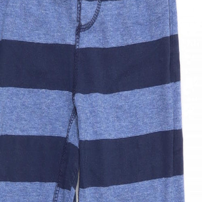 Rebel by Primark Boys Blue Striped   Pyjama Pants Size 8-9 Years