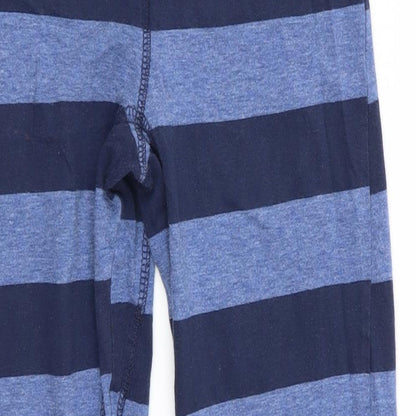 Rebel by Primark Boys Blue Striped   Pyjama Pants Size 8-9 Years