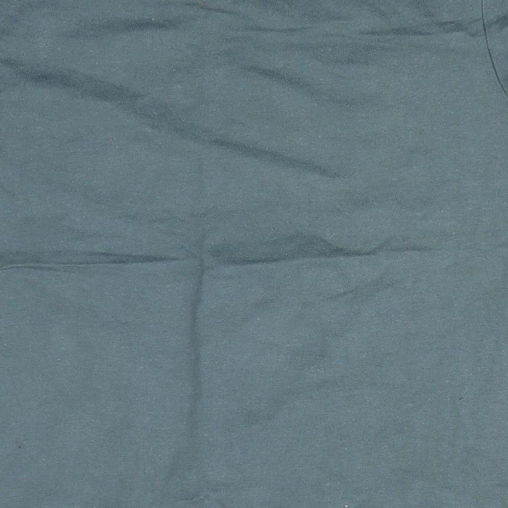 Pep & Co Girls Green   Basic T-Shirt Size 6-7 Years  - West 33 Coast