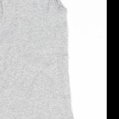 I Love Girlswear Girls Grey   Basic Tank Size 3 Years  - lace trim