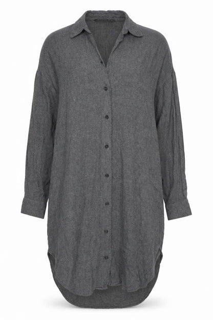 Zara Womens Grey   Shirt Dress  Size 4