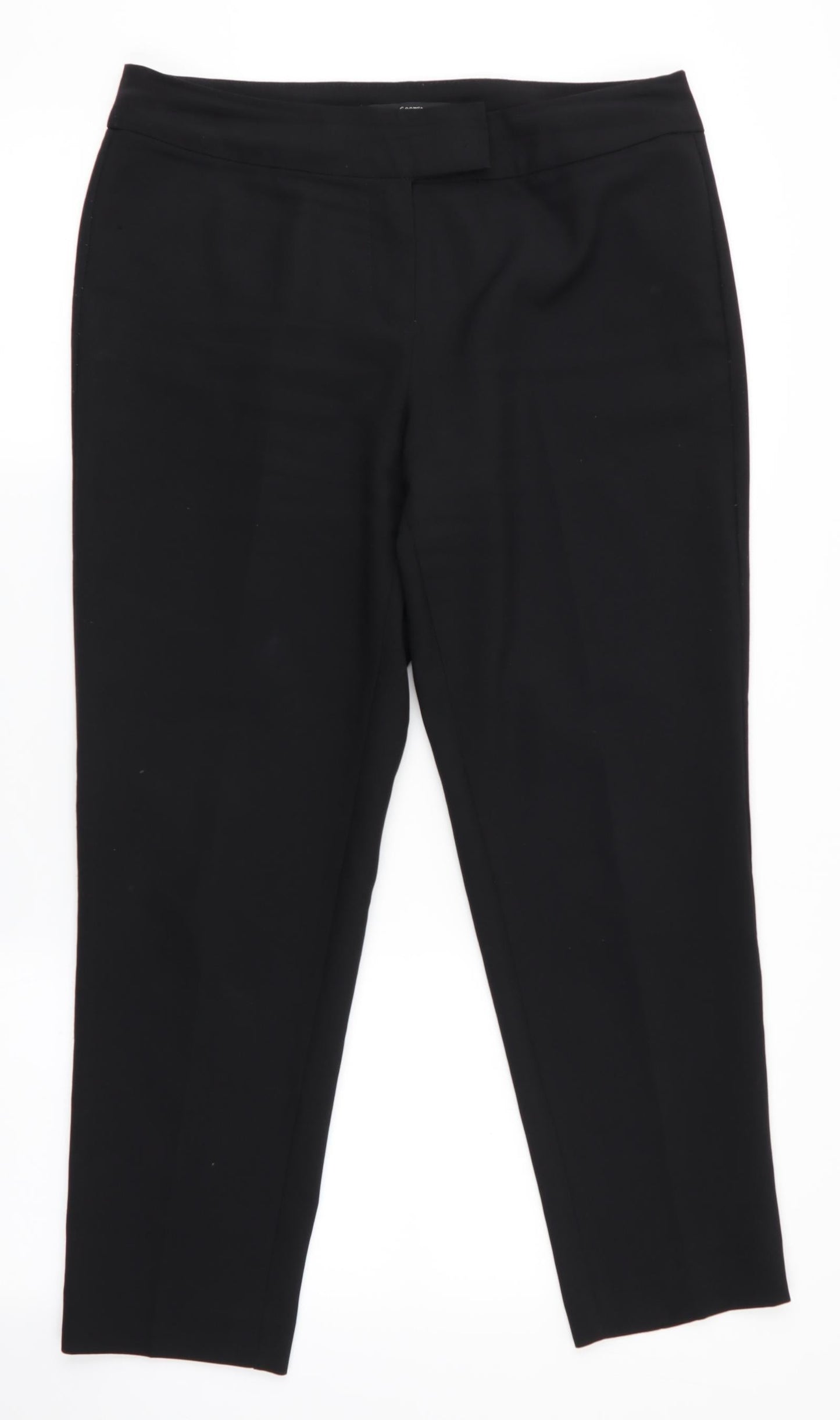 George Womens Black   Trousers  Size 12 L26 in