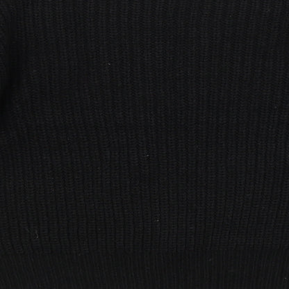 Boohoo Womens Black   Pullover Jumper Size M