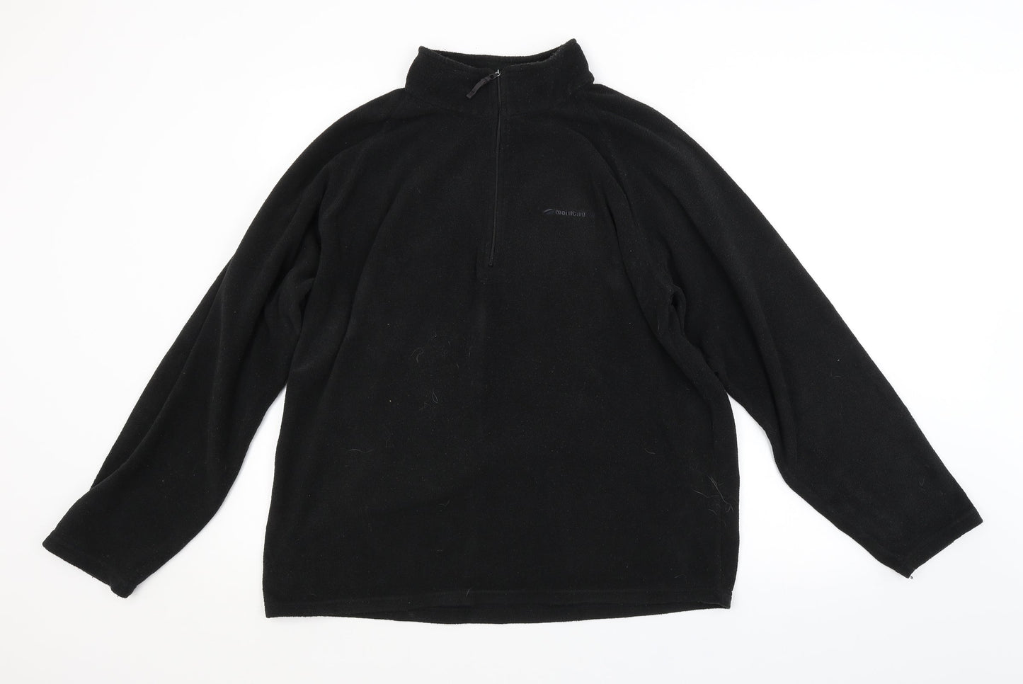 Mens UK Size XL Mountain Life Black Pullover Sweatshirt