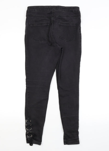 /DENIM Womens Grey   Jegging Jeans Size 14 L26 in