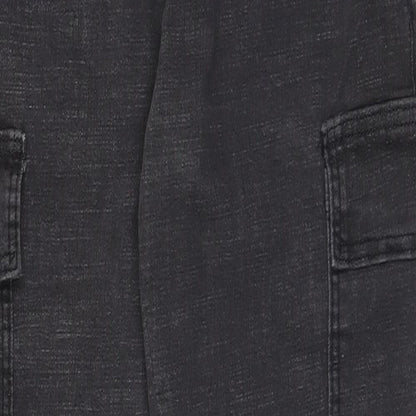 SheIn Womens Grey   Straight Jeans Size L L29 in