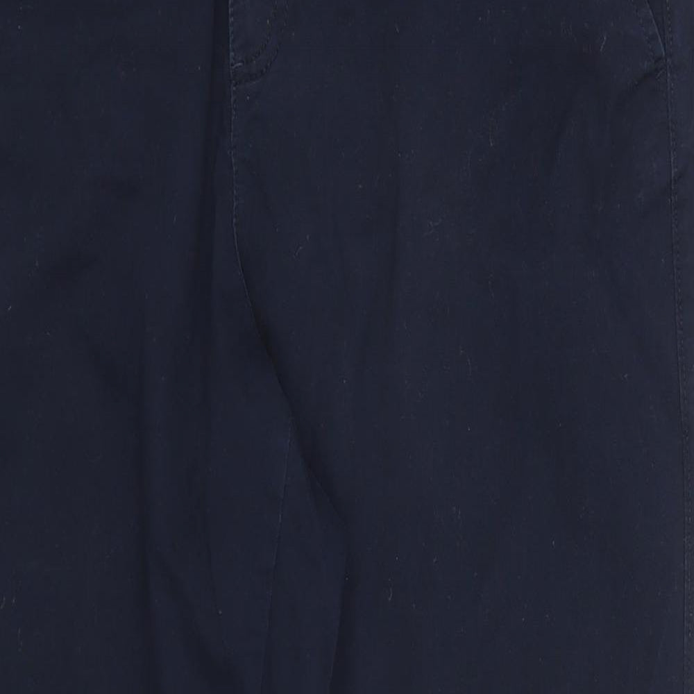 Womens UK Size 16 Woolworths Regular Fit  Blue Trousers