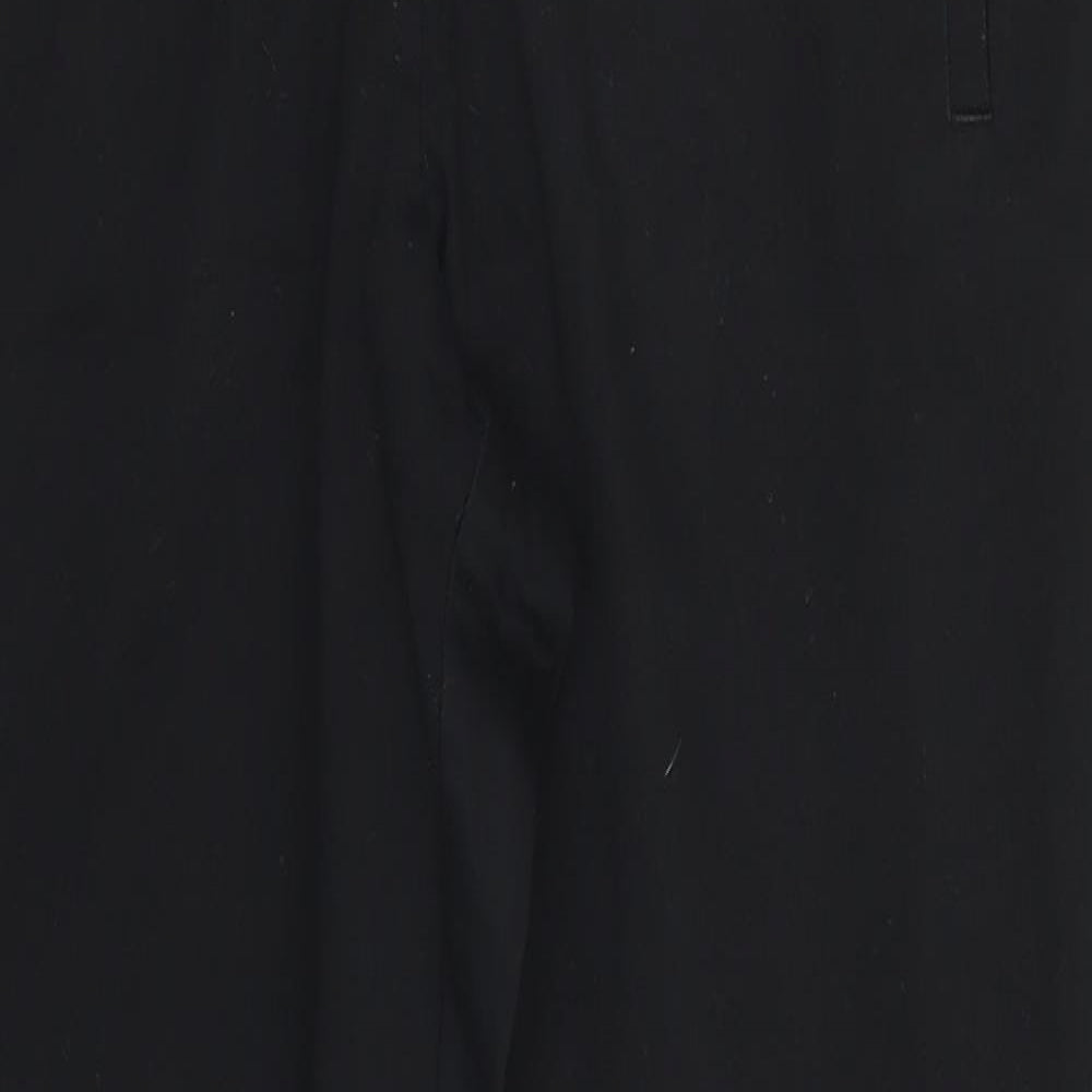 Womens UK Size 14 Oasis Regular Fit  Black Trousers
