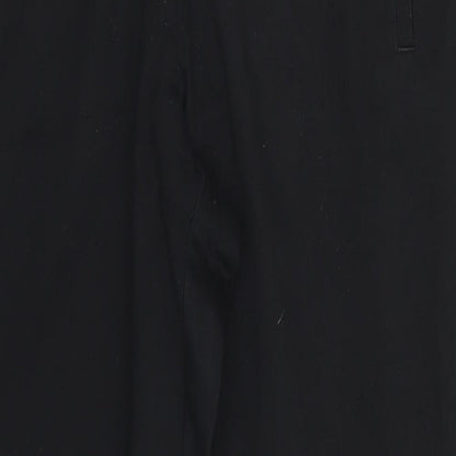 Womens UK Size 14 Oasis Regular Fit  Black Trousers