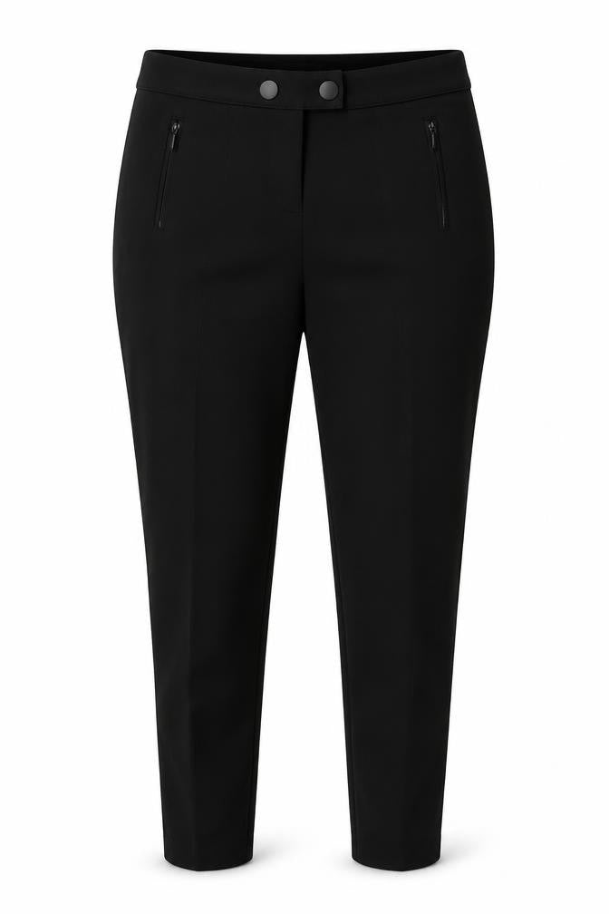 Womens UK Size 6 NEXT Regular Fit  Black Trousers