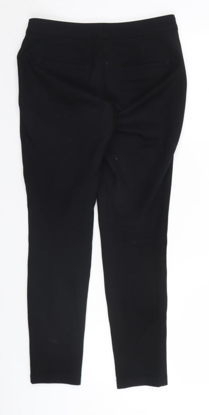 Womens UK Size 6 NEXT Regular Fit  Black Trousers