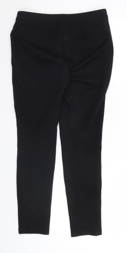 Womens UK Size 6 NEXT Regular Fit  Black Trousers