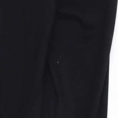 Womens UK Size 6 NEXT Regular Fit  Black Trousers