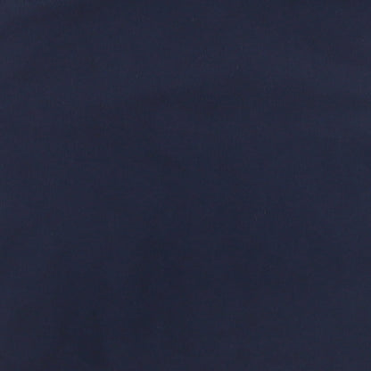 Brand and care label for Gap boys’ blue basic polo, size 2, years