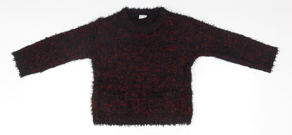 F&F Girls Brown   Pullover Jumper Size 6-7 Years