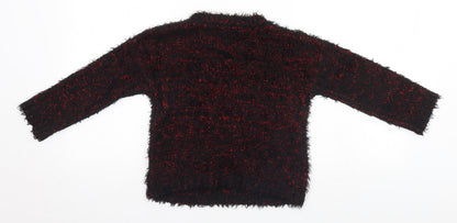 F&F Girls Brown   Pullover Jumper Size 6-7 Years