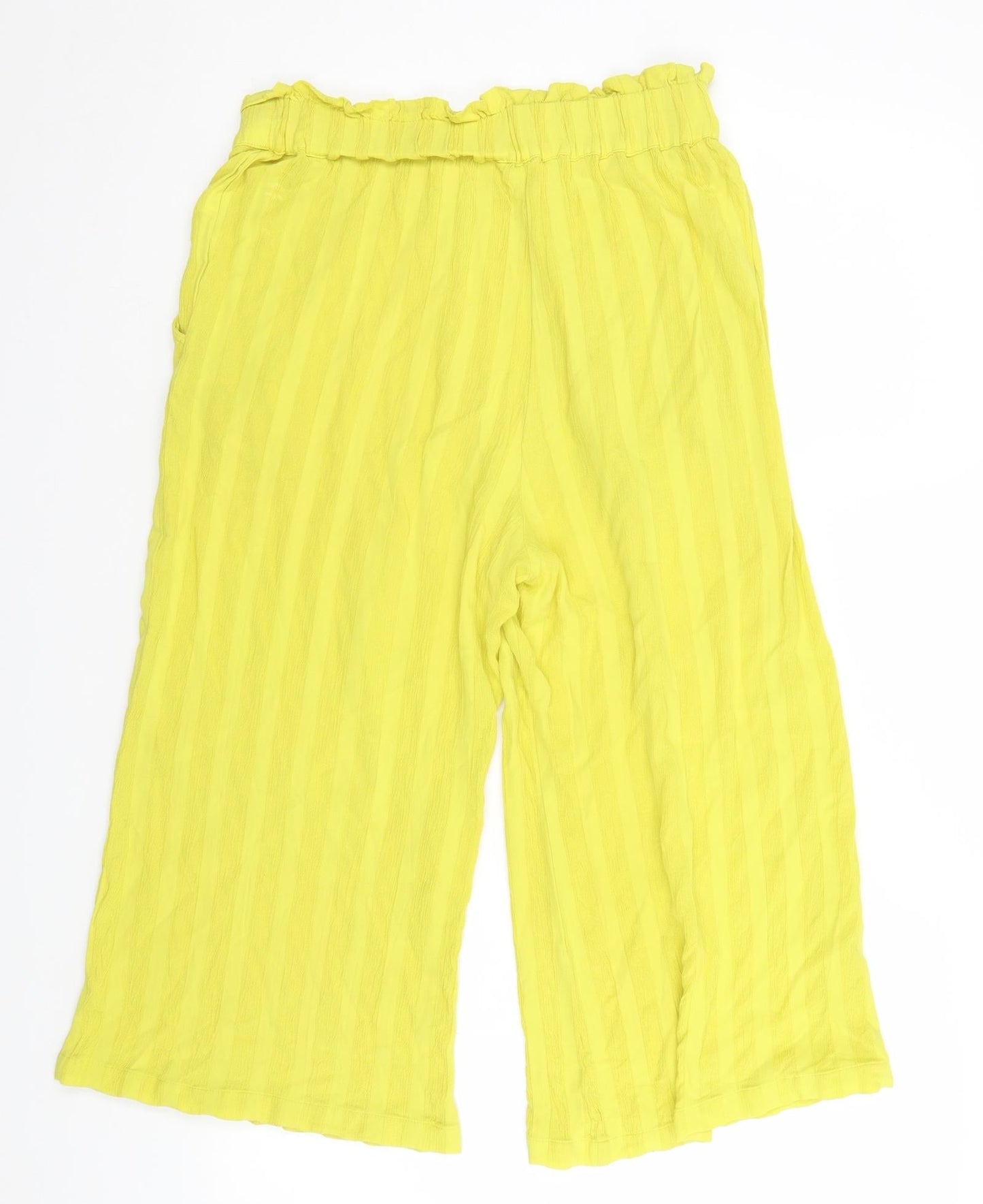 TU Womens Yellow   Trousers  Size 10 L20 in