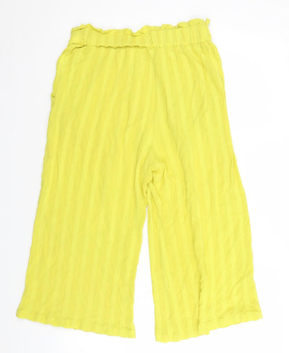 TU Womens Yellow   Trousers  Size 10 L20 in
