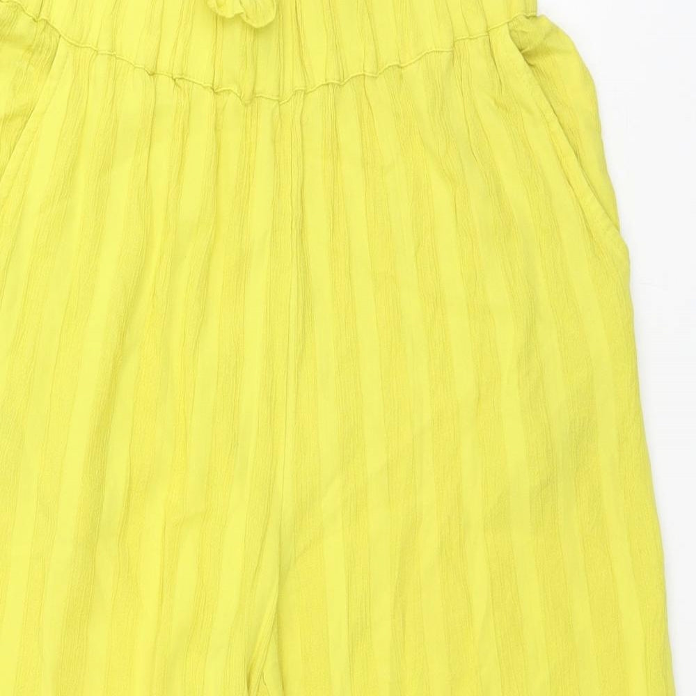 TU Womens Yellow   Trousers  Size 10 L20 in