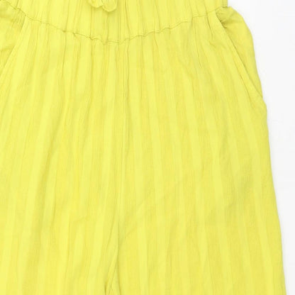 TU Womens Yellow   Trousers  Size 10 L20 in