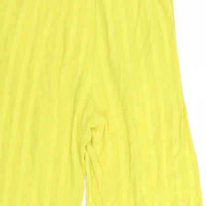 TU Womens Yellow   Trousers  Size 10 L20 in