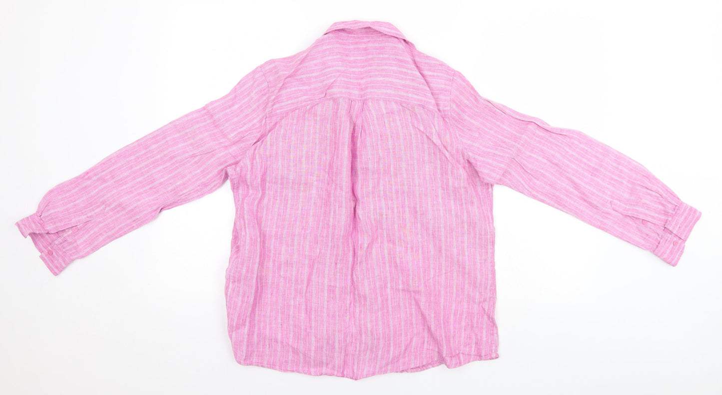 Essentials Mens Blue Striped   Pyjama Top