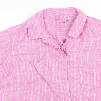 Essentials Mens Blue Striped   Pyjama Top