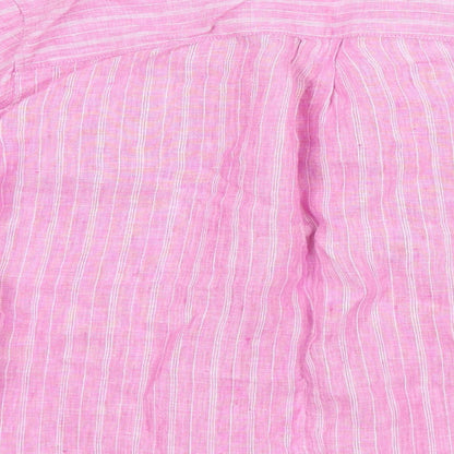 Essentials Mens Blue Striped   Pyjama Top