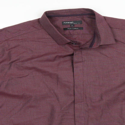 Autograph Mens Grey    Button-Up Size XL