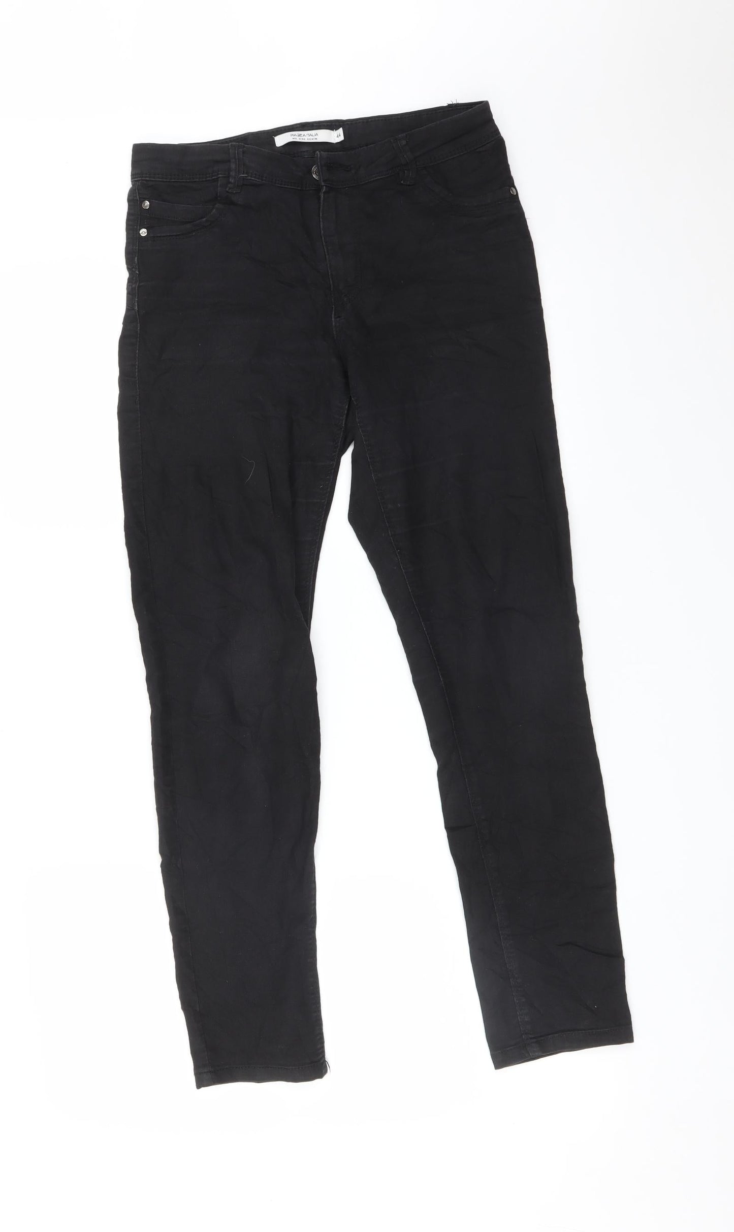 PIAZA ITALIA Womens Black   Skinny Jeans Size 12 L27 in
