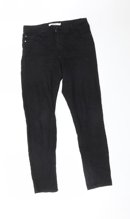 PIAZA ITALIA Womens Black   Skinny Jeans Size 12 L27 in