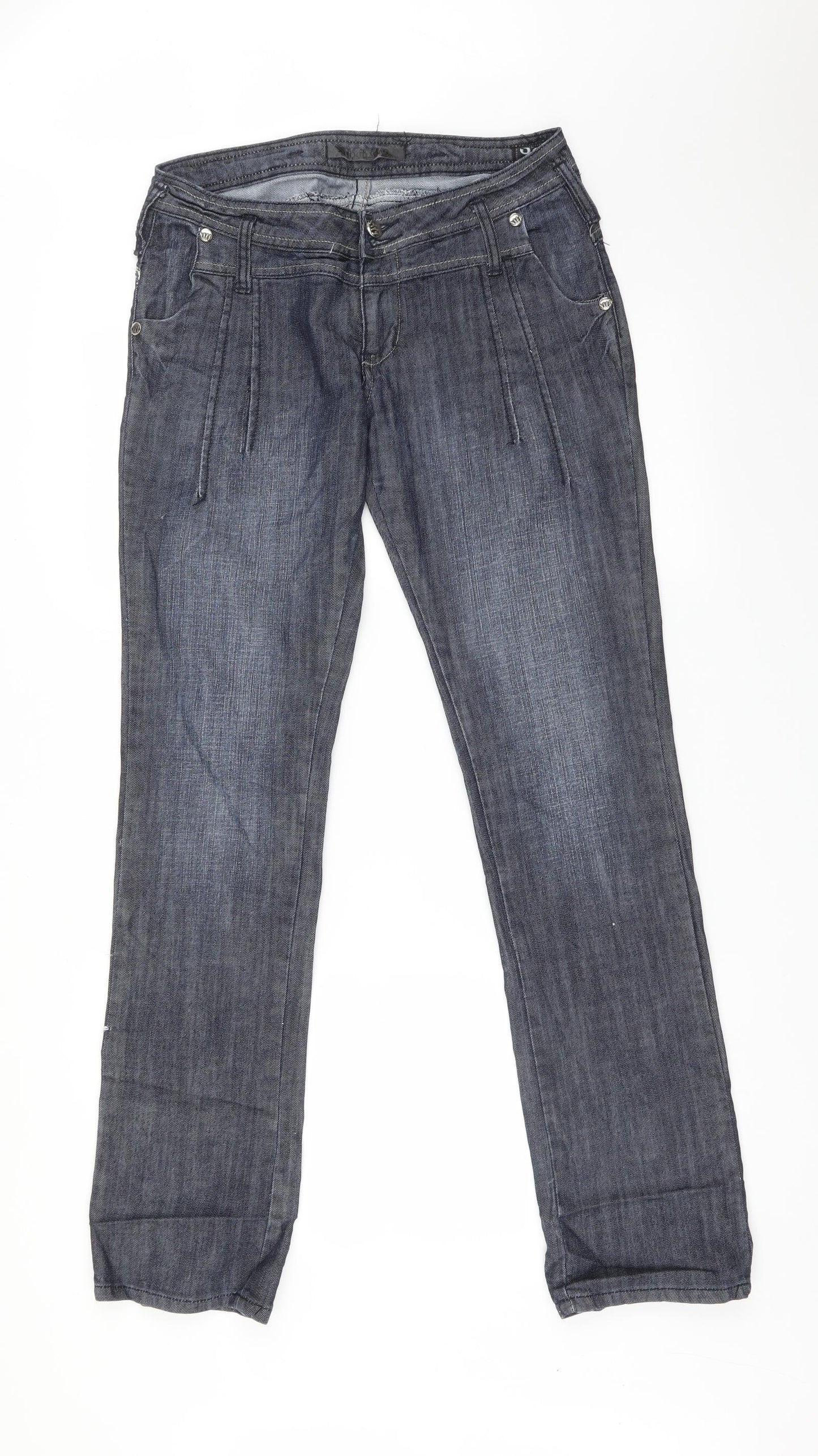 GOODMIAO Mens Blue   Straight Jeans Size L L32 in