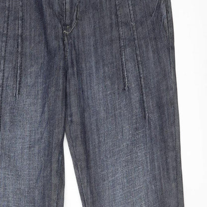 GOODMIAO Mens Blue   Straight Jeans Size L L32 in