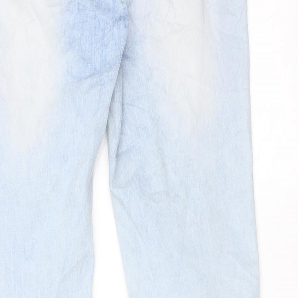 LANTIS Womens Blue   Straight Jeans Size 10 L29 in