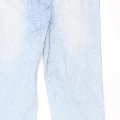 LANTIS Womens Blue   Straight Jeans Size 10 L29 in