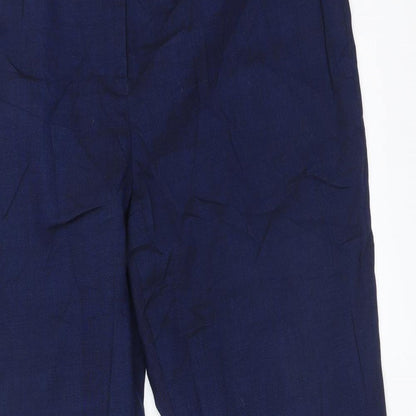 HFXLT3 Womens Blue   Trousers  Size 18 L28 in