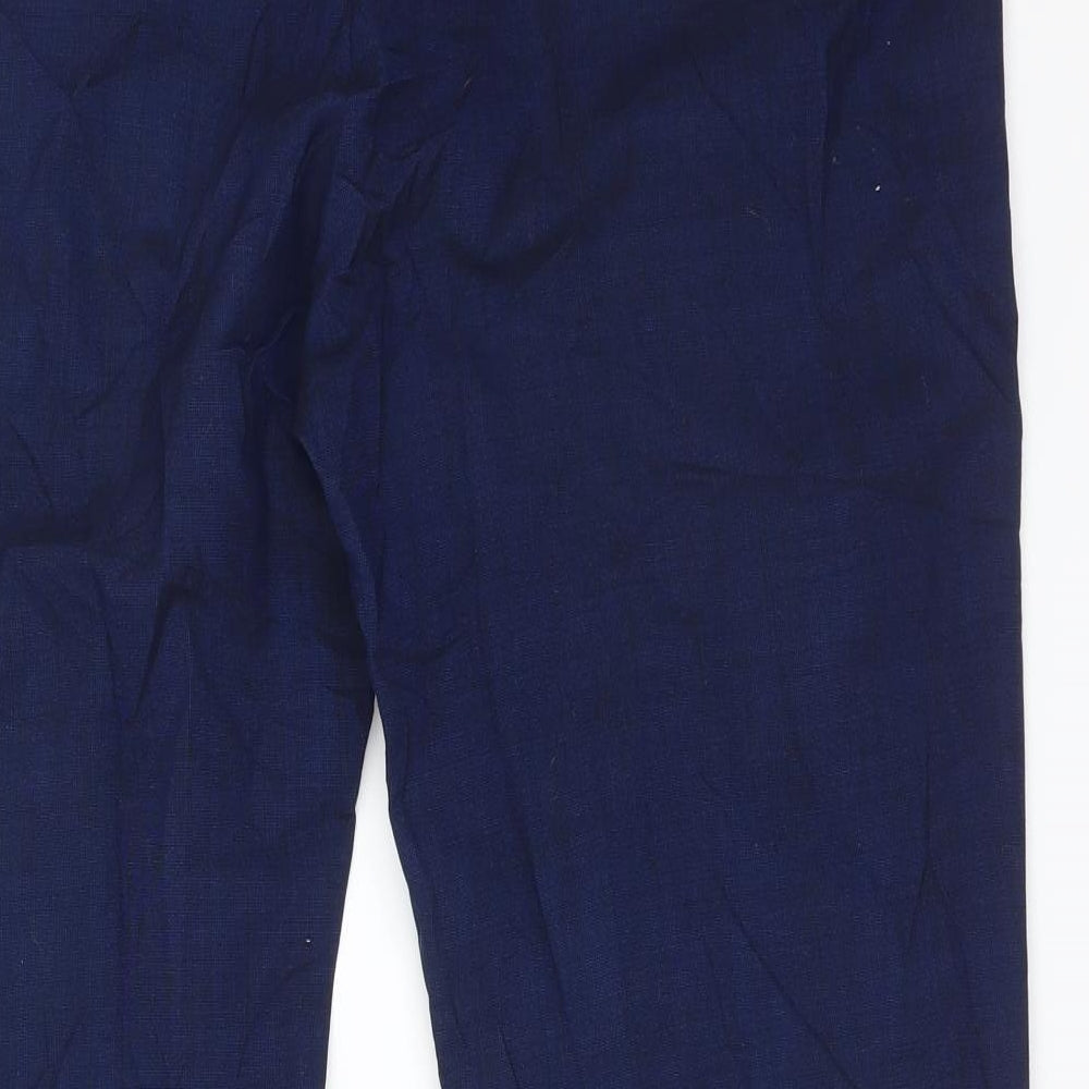 HFXLT3 Womens Blue   Trousers  Size 18 L28 in
