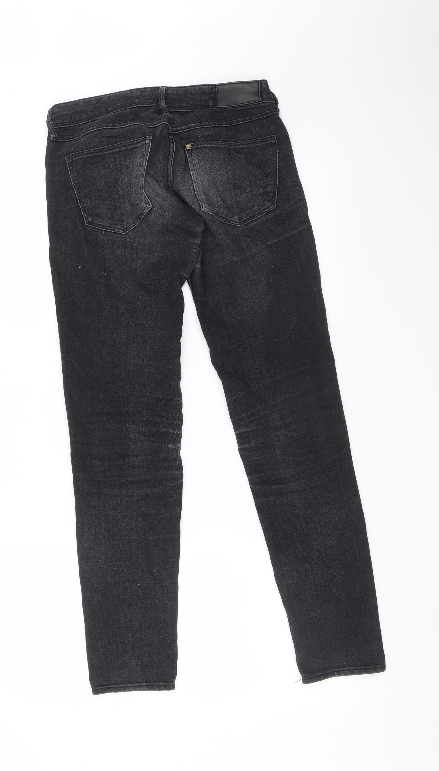 &DENIM Womens Black   Skinny Jeans Size 25 L30 in